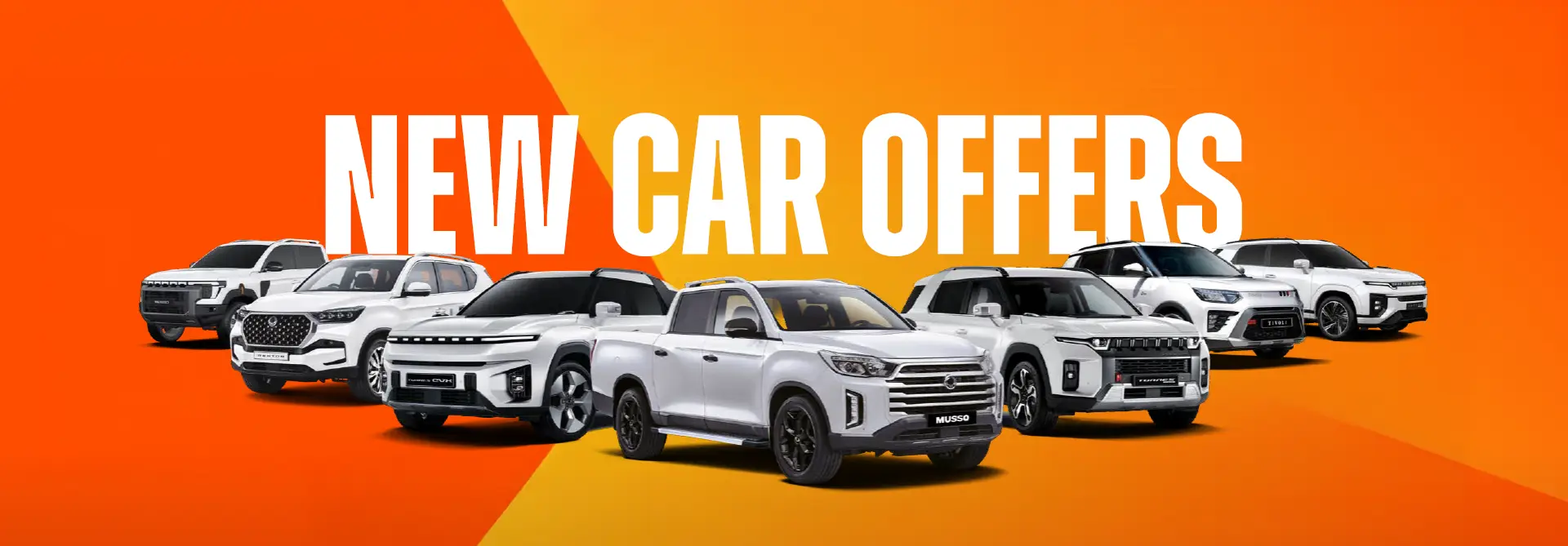 KGM new car offers